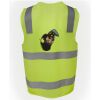JB's Hi Vis (D+N) Zip Safety Vest Thumbnail