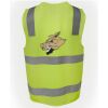 JB's Hi Vis (D+N) Zip Safety Vest Thumbnail