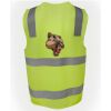JB's Hi Vis (D+N) Zip Safety Vest Thumbnail