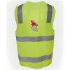 JB's Hi Vis (D+N) Zip Safety Vest Thumbnail