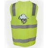 JB's Hi Vis (D+N) Zip Safety Vest Thumbnail