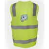 JB's Hi Vis (D+N) Zip Safety Vest Thumbnail