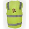JB's Hi Vis (D+N) Zip Safety Vest Thumbnail