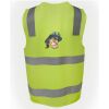JB's Hi Vis (D+N) Zip Safety Vest Thumbnail