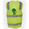 JB's Hi Vis (D+N) Zip Safety Vest Thumbnail