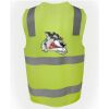 JB's Hi Vis (D+N) Zip Safety Vest Thumbnail
