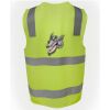 JB's Hi Vis (D+N) Zip Safety Vest Thumbnail