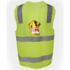 JB's Hi Vis (D+N) Zip Safety Vest Thumbnail