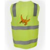 JB's Hi Vis (D+N) Zip Safety Vest Thumbnail