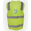 JB's Hi Vis (D+N) Zip Safety Vest Thumbnail