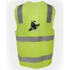 JB's Hi Vis (D+N) Zip Safety Vest Thumbnail