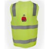 JB's Hi Vis (D+N) Zip Safety Vest Thumbnail