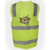 JB's Hi Vis (D+N) Zip Safety Vest Thumbnail