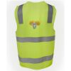 JB's Hi Vis (D+N) Zip Safety Vest Thumbnail