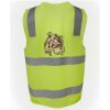 JB's Hi Vis (D+N) Zip Safety Vest Thumbnail