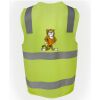 JB's Hi Vis (D+N) Zip Safety Vest Thumbnail