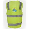 JB's Hi Vis (D+N) Zip Safety Vest Thumbnail