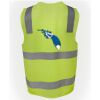 JB's Hi Vis (D+N) Zip Safety Vest Thumbnail