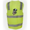 JB's Hi Vis (D+N) Zip Safety Vest Thumbnail