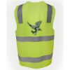 JB's Hi Vis (D+N) Zip Safety Vest Thumbnail
