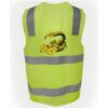 JB's Hi Vis (D+N) Zip Safety Vest Thumbnail