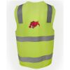 JB's Hi Vis (D+N) Zip Safety Vest Thumbnail