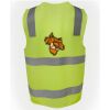 JB's Hi Vis (D+N) Zip Safety Vest Thumbnail