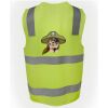 JB's Hi Vis (D+N) Zip Safety Vest Thumbnail