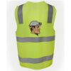 JB's Hi Vis (D+N) Zip Safety Vest Thumbnail