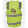 JB's Hi Vis (D+N) Zip Safety Vest Thumbnail