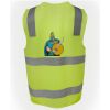 JB's Hi Vis (D+N) Zip Safety Vest Thumbnail