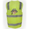 JB's Hi Vis (D+N) Zip Safety Vest Thumbnail