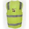 JB's Hi Vis (D+N) Zip Safety Vest Thumbnail