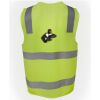 JB's Hi Vis (D+N) Zip Safety Vest Thumbnail
