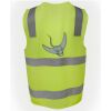 JB's Hi Vis (D+N) Zip Safety Vest Thumbnail