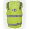 JB's Hi Vis (D+N) Zip Safety Vest Thumbnail