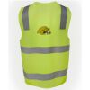 JB's Hi Vis (D+N) Zip Safety Vest Thumbnail