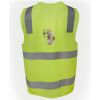 JB's Hi Vis (D+N) Zip Safety Vest Thumbnail