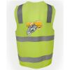 JB's Hi Vis (D+N) Zip Safety Vest Thumbnail