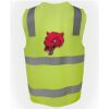 JB's Hi Vis (D+N) Zip Safety Vest Thumbnail