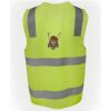 JB's Hi Vis (D+N) Zip Safety Vest Thumbnail