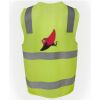 JB's Hi Vis (D+N) Zip Safety Vest Thumbnail