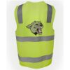 JB's Hi Vis (D+N) Zip Safety Vest Thumbnail