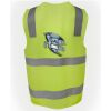 JB's Hi Vis (D+N) Zip Safety Vest Thumbnail