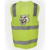 JB's Hi Vis (D+N) Zip Safety Vest Thumbnail