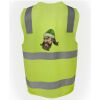 JB's Hi Vis (D+N) Zip Safety Vest Thumbnail