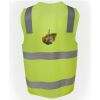 JB's Hi Vis (D+N) Zip Safety Vest Thumbnail