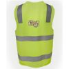 JB's Hi Vis (D+N) Zip Safety Vest Thumbnail