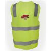 JB's Hi Vis (D+N) Zip Safety Vest Thumbnail