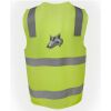 JB's Hi Vis (D+N) Zip Safety Vest Thumbnail